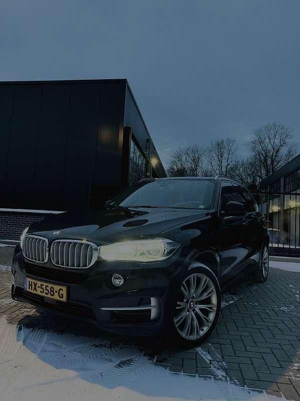 Zwart Occasion 2015 BMW X5 SUV | € 22.000 (Super prijs) - Afbeelding 1/4