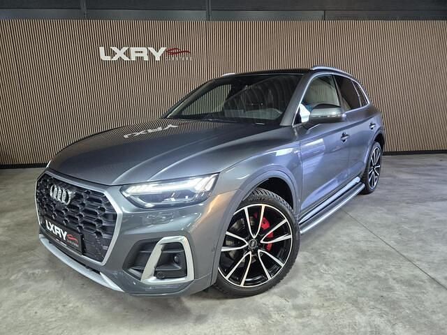 Grijs (metallic) Occasion 2021 Audi Q5 Basis SUV | € 39.950 (Eerlijke prijs) - Afbeelding 1/4