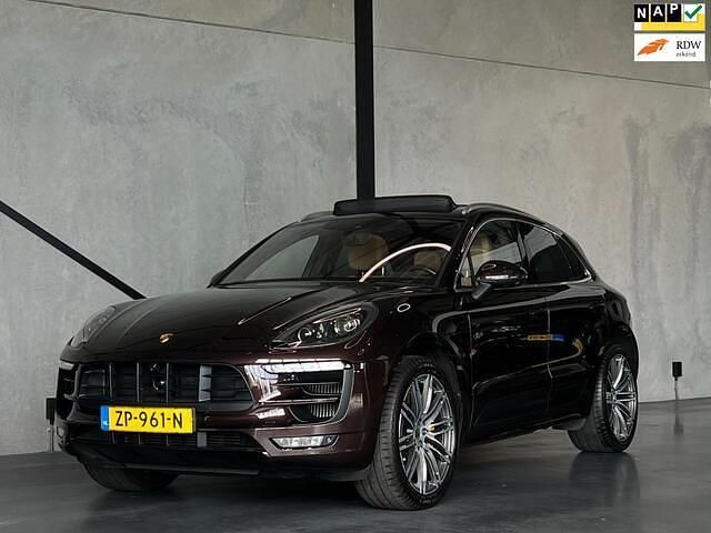 Bruin Gebruikt 2015 Porsche Macan Turbo Chrono SUV | € 39.990 (Goede deal) - Afbeelding 1/4