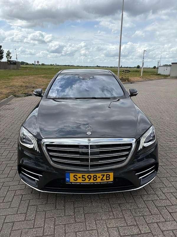 Zwart Gebruikt 2018 Mercedes S500 Premium Plus Sedan | € 46.500 - Afbeelding 1/4