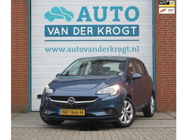 Blauw Gebruikt 2017 Opel Corsa Edition Hatchback | € 8.295 (Eerlijke prijs) - Afbeelding 1/4
