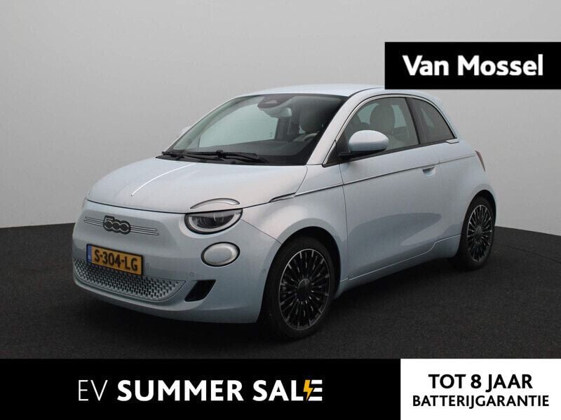 Blauw Gebruikt 2023 Fiat 500e La Prima Hatchback | € 21.440 (Goede deal) - Afbeelding 1/4