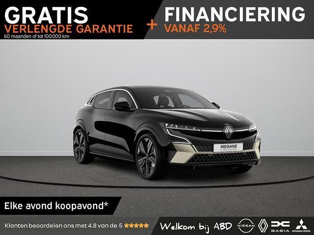 Nieuw Renault Megane E-Tech Iconic 161 kW (219 PK) 2026 Zwart SUV