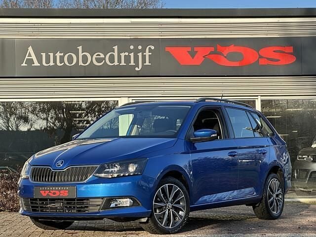 Blauw Gebruikt 2017 Skoda Fabia Drive Stationwagen | € 10.750 (Goede deal) - Afbeelding 1/4