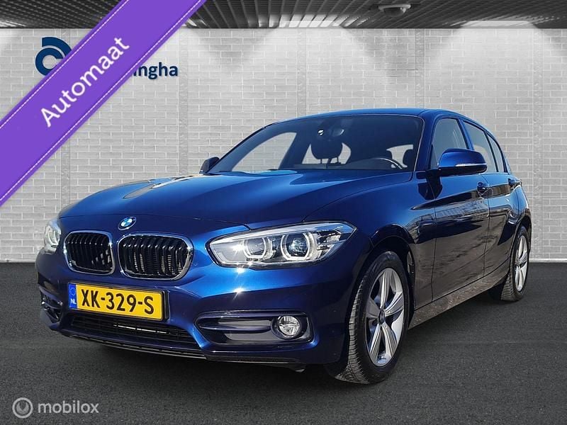 Blauw Occasion 2019 BMW 118 Executive Hatchback | € 15.950 (Super prijs) - Afbeelding 1/4