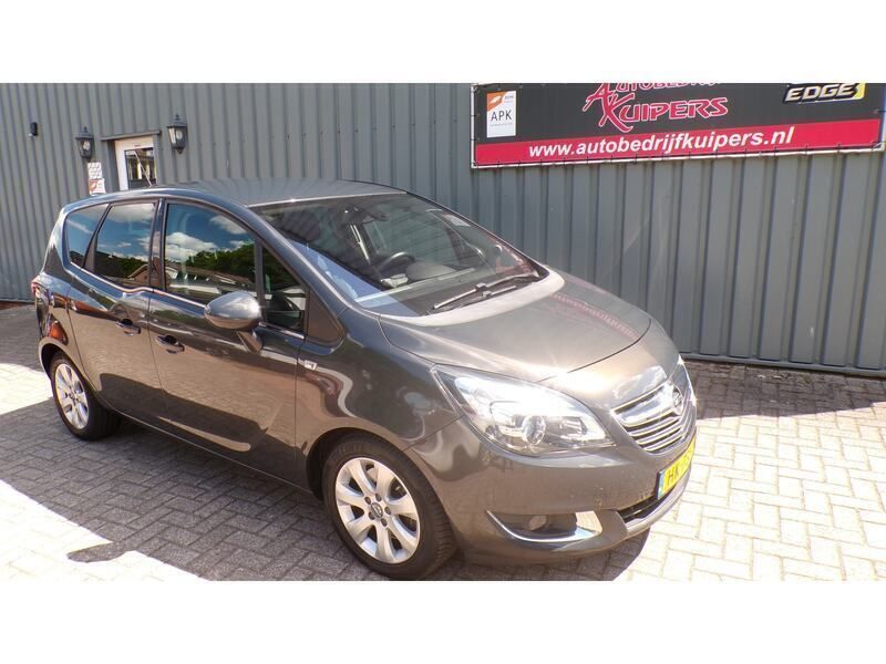 Grijs Gebruikt 2015 Opel Meriva Cosmo MPV | € 5.750 (Goede deal) - Afbeelding 1/4