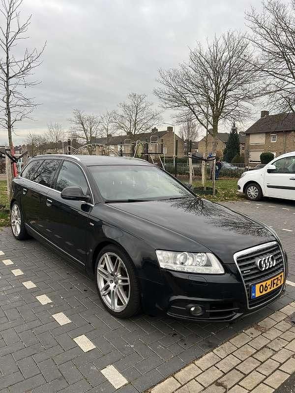 Occasion Audi A6 Proline 220 PK (161 kW) 2009 Zwart Stationwagen