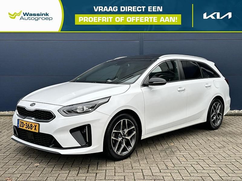 Wit Gebruikt 2019 Kia Ceed Sportswagon GT-Line Stationwagen | € 18.490 (Eerlijke prijs) - Afbeelding 1/4