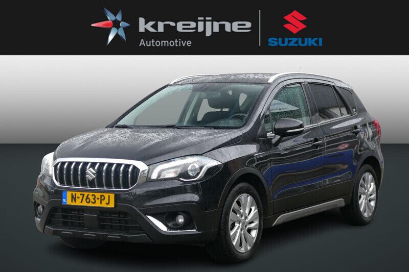 Zwart Gebruikt 2022 Suzuki SX4 S-Cross SUV | € 17.925 (Super prijs) - Afbeelding 1/4
