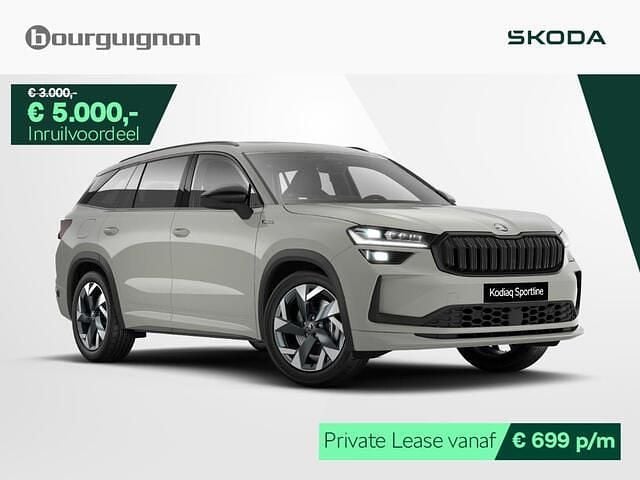 Grijs Nieuw 2025 Skoda Kodiaq Business Line SUV | € 55.800 (Eerlijke prijs) - Afbeelding 1/4