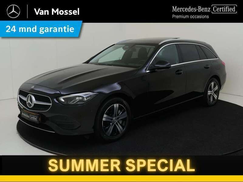 Zwart, metallic lak Gebruikt 2024 Mercedes C300e Business Stationwagen | € 45.945 (Super prijs) - Afbeelding 1/4