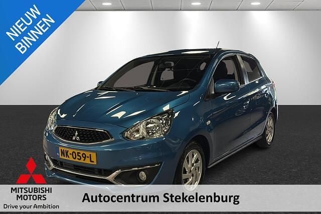 Blauw Gebruikt 2017 Mitsubishi Space Star Intense Hatchback | € 8.745 (Goede deal) - Afbeelding 1/4