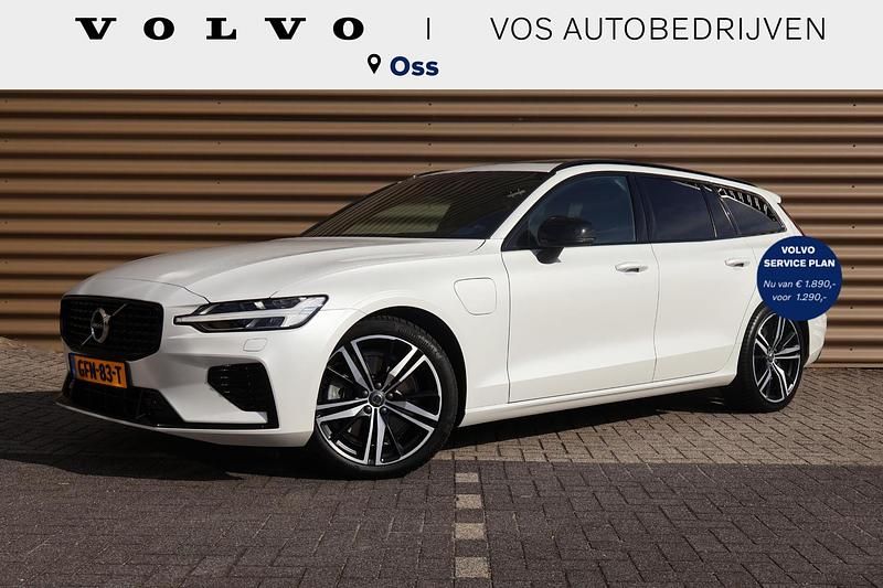 Wit Gebruikt 2022 Volvo V60 Ultimate Stationwagen | € 41.950 (Eerlijke prijs) - Afbeelding 1/3