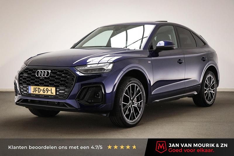 Blauw Gebruikt 2021 Audi Q5 Sportback SUV | € 44.595 (Eerlijke prijs) - Afbeelding 1/4