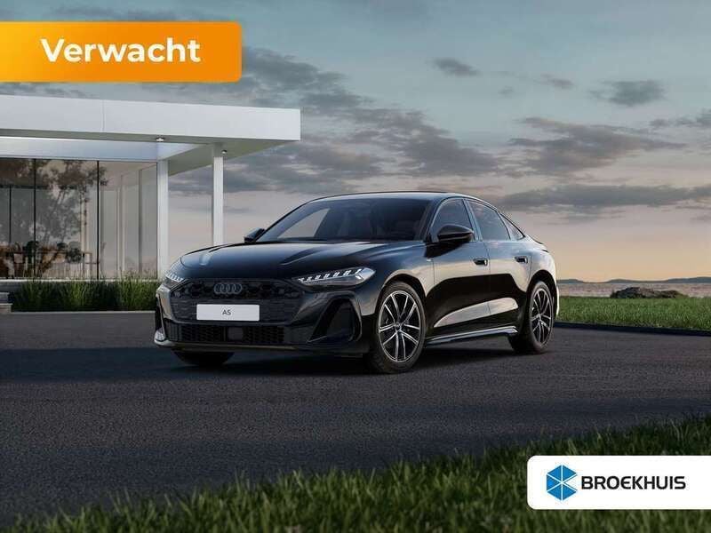 Zwart Nieuw 2024 Audi A5 Ambiente Coupé | € 66.924 (Eerlijke prijs) - Afbeelding 1/4