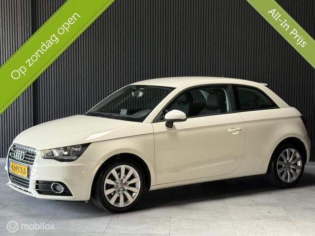 Wit Gebruikt 2011 Audi A1 Attraction Hatchback | € 7.999 (Eerlijke prijs) - Afbeelding 1/4