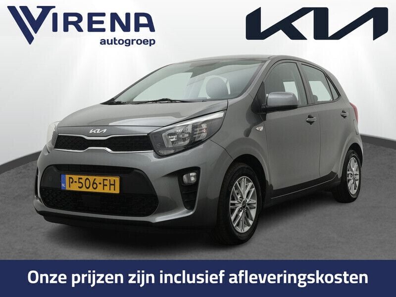 Grijs, metallic lak Gebruikt 2022 Kia Picanto 2 Hatchback | € 12.950 (Super prijs) - Afbeelding 1/3