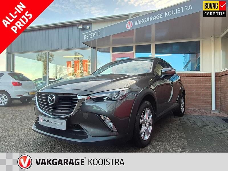 Grijs Gebruikt 2016 Mazda CX-3 SUV | € 14.450 (Eerlijke prijs) - Afbeelding 1/4