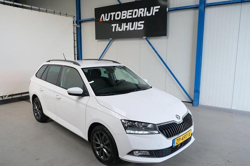 Occasion Skoda Fabia Business Line 2019 Wit Stationwagen