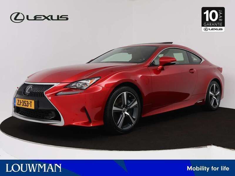 Rood Gebruikt 2018 Lexus RC300h Luxury Line Coupé | € 32.950 (Super prijs) - Afbeelding 1/3