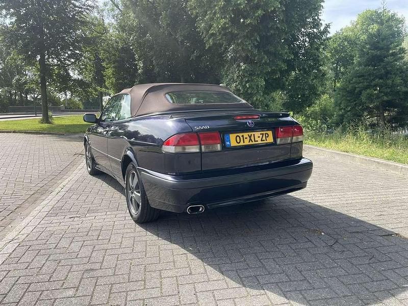 Blauw Gebruikt 2002 Saab 9-3 Cabriolet Anniversary Cabriolet | € 3.300 (Iets duurder) - Afbeelding 1/4