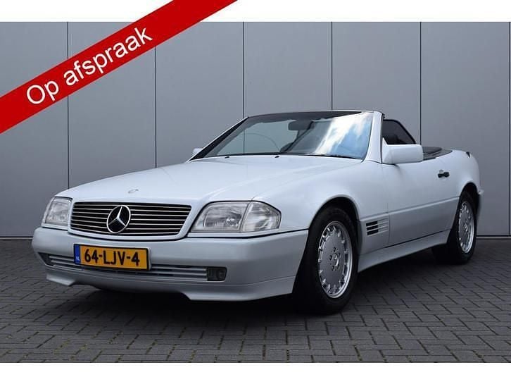 Wit Occasion 1992 Mercedes SL300 Cabriolet | € 24.950 - Afbeelding 1/4