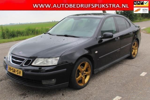 Zwart Gebruikt 2006 Saab 9-3 Linear Sedan | € 999 (Goede deal) - Afbeelding 1/4