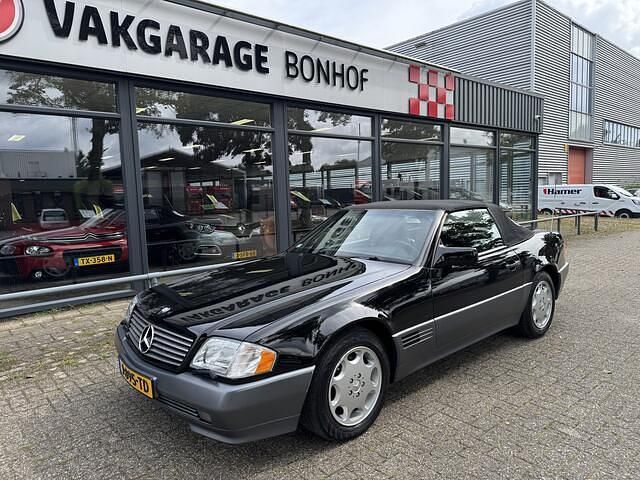 Zwart Gebruikt 1993 Mercedes SL500 Cabriolet | € 14.950 - Afbeelding 1/4