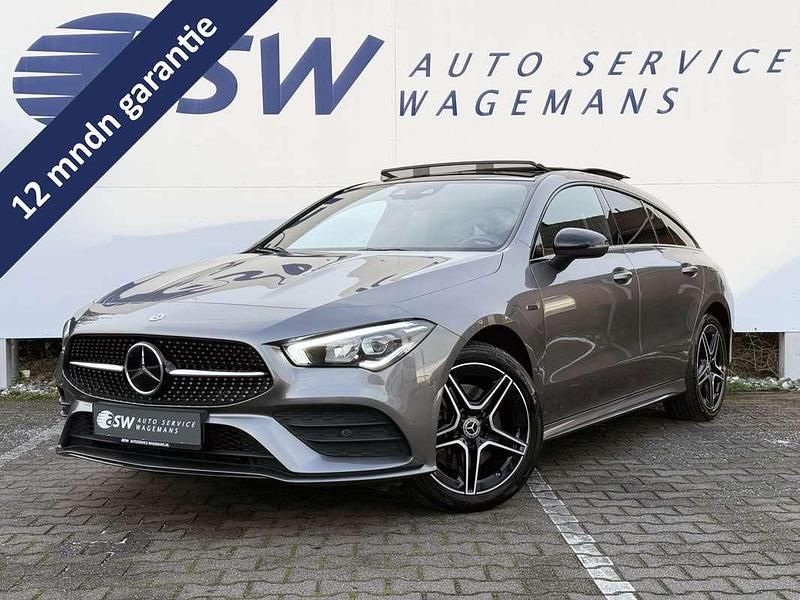 Grijs Gebruikt 2021 Mercedes CLA250e Shooting Brake Business Stationwagen | € 29.950 (Eerlijke prijs) - Afbeelding 1/4