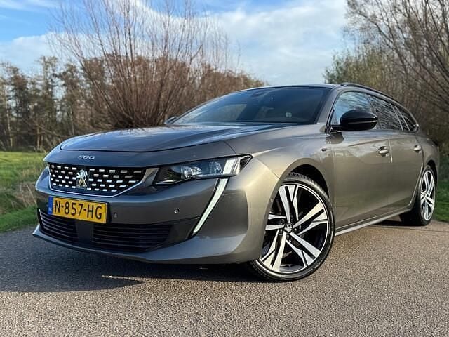 Grijs Gebruikt 2019 Peugeot 508 SW GTi Stationwagen | € 21.888 - Afbeelding 1/4