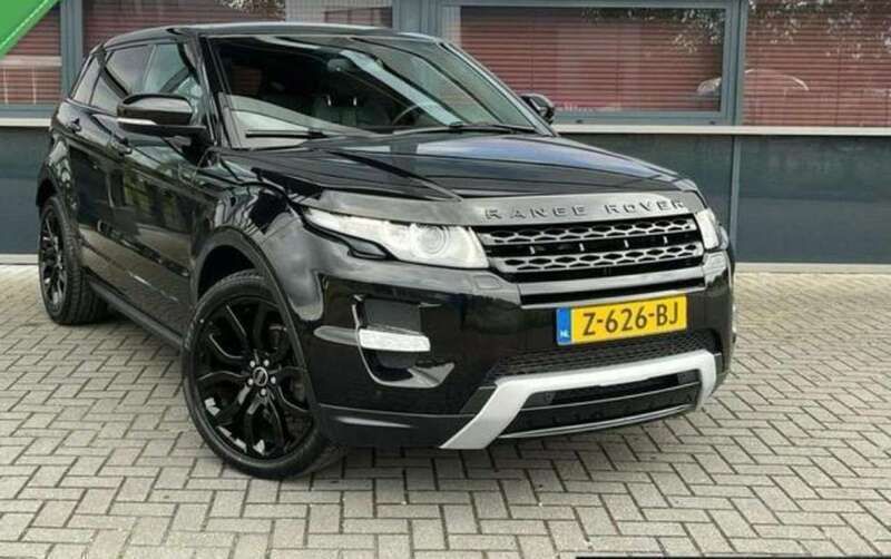 Zwart Gebruikt 2012 Land Rover Range Rover evoque Prestige Stationwagen | € 22.900 - Afbeelding 1/4
