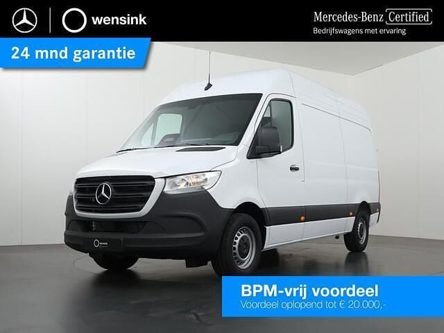 Wit Nieuw 2024 Mercedes Sprinter Van | € 51.880 (Eerlijke prijs) - Afbeelding 1/4