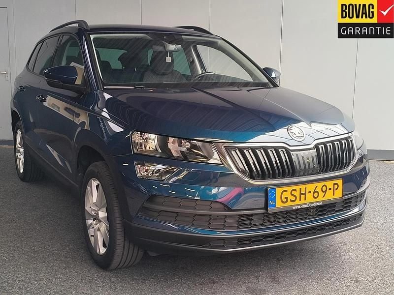 Blauw Gebruikt 2021 Skoda Karoq Business Line SUV | € 27.950 (Goede deal) - Afbeelding 1/4