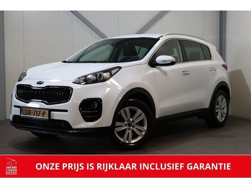 Wit Gebruikt 2018 Kia Sportage SUV | € 19.495 (Eerlijke prijs) - Afbeelding 1/4