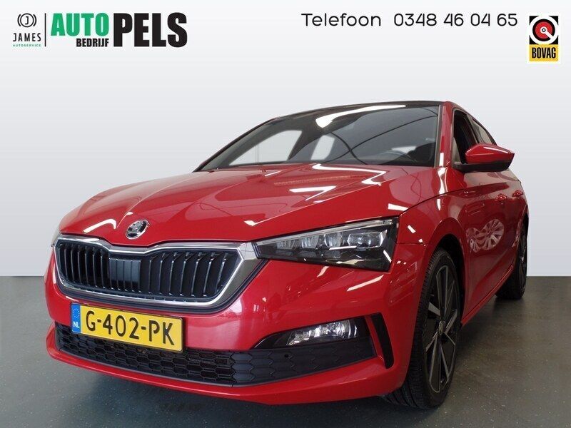 Rood Gebruikt 2019 Skoda Scala Business Line Hatchback | € 16.900 (Eerlijke prijs) - Afbeelding 1/4