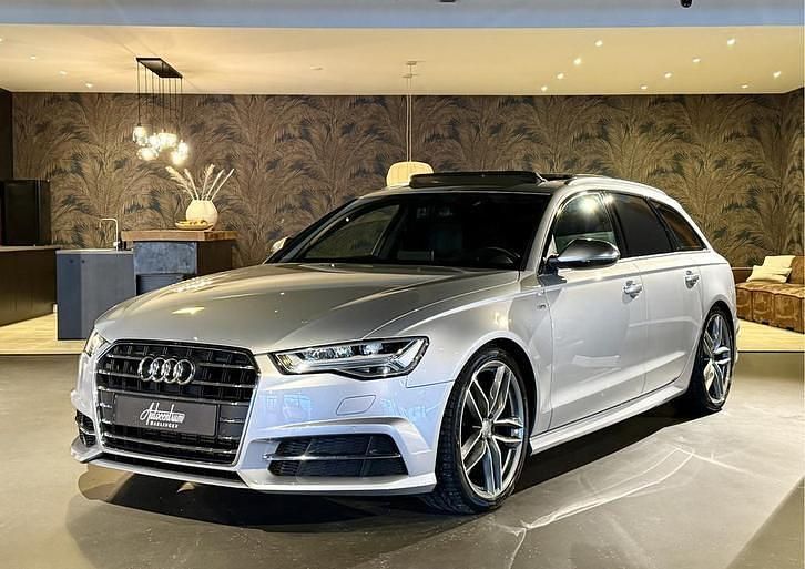 Occasion Audi A6 S-Line 191 PK (140 kW) 2018 Zilver (metallic) Stationwagen
