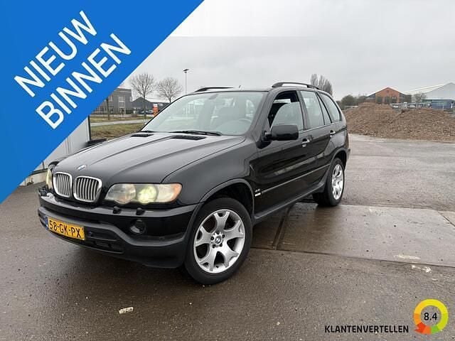 Zwart Occasion 2001 BMW X5 Executive SUV | € 2.950 (Super prijs) - Afbeelding 1/4