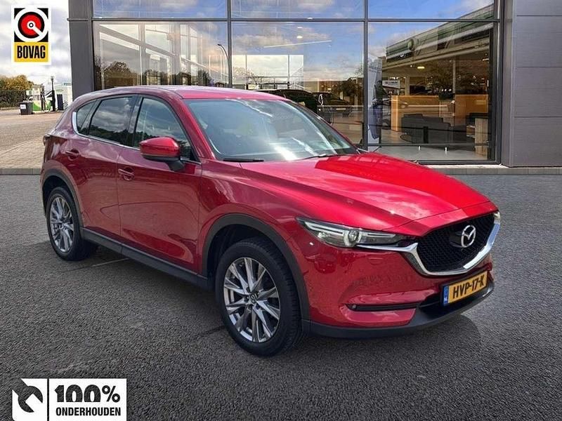 Rood Gebruikt 2020 Mazda CX-5 Signature SUV | € 28.850 (Eerlijke prijs) - Afbeelding 1/4