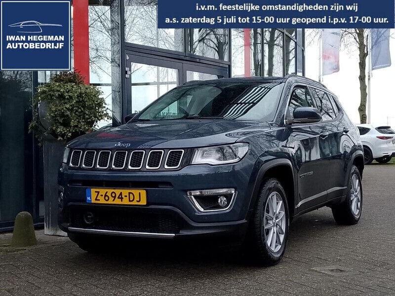 Blauw Gebruikt 2020 Jeep Compass Limited SUV | € 24.890 (Goede deal) - Afbeelding 1/3