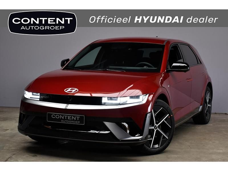 Rood metallic Gebruikt 2025 Hyundai Ioniq 5 N Line SUV | € 49.940 - Afbeelding 1/4