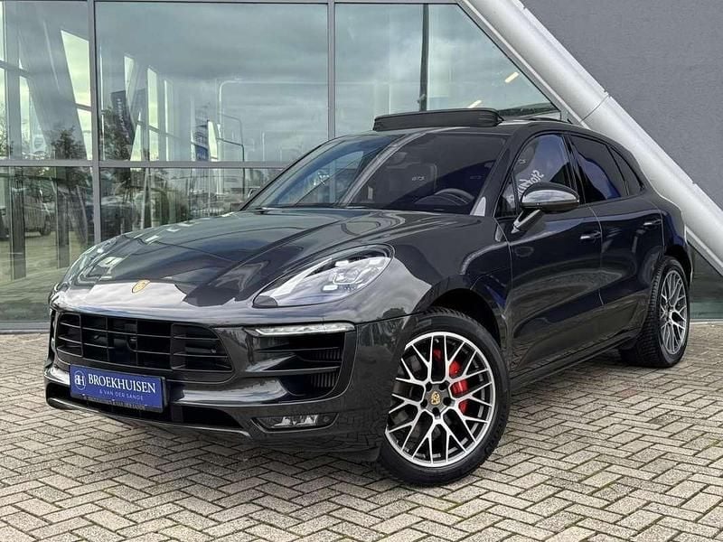 Grijs Gebruikt 2017 Porsche Macan SUV | € 37.950 (Super prijs) - Afbeelding 1/4