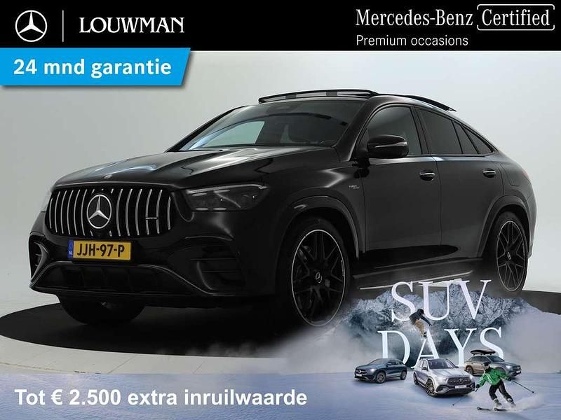 Zwart Occasion 2025 Mercedes GLE53 AMG AMG Coupé | € 132.945 (Eerlijke prijs) - Afbeelding 1/4