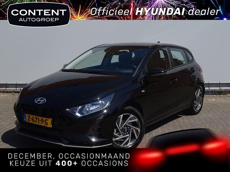 Zwart Gebruikt 2024 Hyundai i20 Comfort Hatchback | € 17.440 (Super prijs) - Afbeelding 1/4