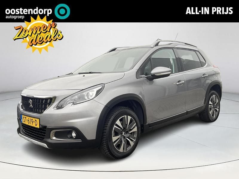 Grijs Gebruikt 2018 Peugeot 2008 Allure SUV | € 13.950 (Eerlijke prijs) - Afbeelding 1/4