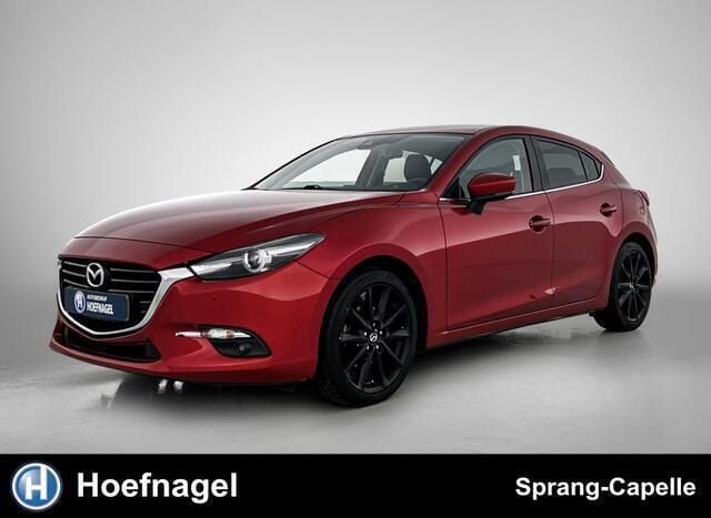 Rood Gebruikt 2018 Mazda 3 Hatchback | € 17.950 (Eerlijke prijs) - Afbeelding 1/3