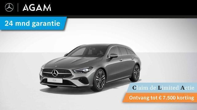Grijs, metallic lak Gebruikt 2024 Mercedes CLA180 Shooting Brake Luxury Stationwagen | € 48.950 - Afbeelding 1/4