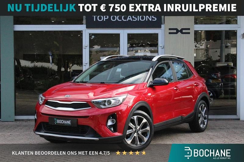 Rood Gebruikt 2020 Kia Stonic SUV | € 16.495 (Goede deal) - Afbeelding 1/4