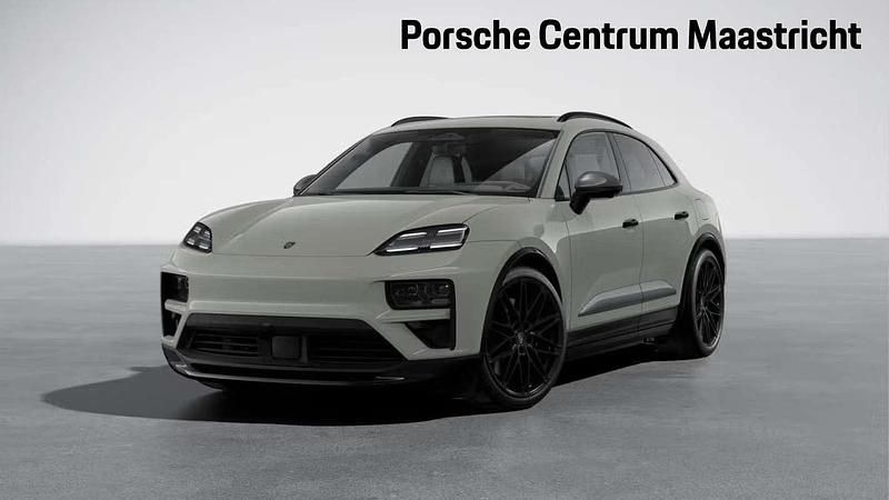 Beige Nieuw 2025 Porsche Macan Turbo SUV | € 183.055 - Afbeelding 1/4