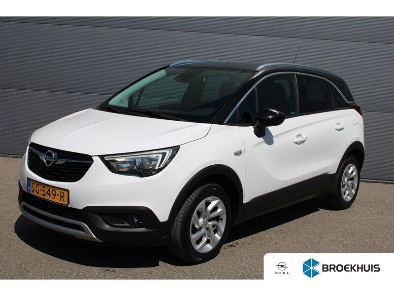 Wit Gebruikt 2018 Opel Crossland X Innovation SUV | € 12.900 (Eerlijke prijs) - Afbeelding 1/4