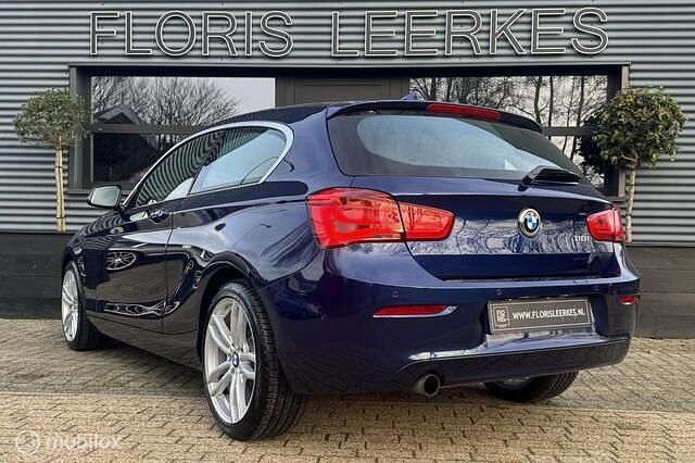 Occasion BMW 118 Sport Line 136 PK (100 kW) 2015 Blauw Hatchback